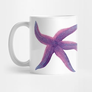 Starfish Glowing Purple Mug